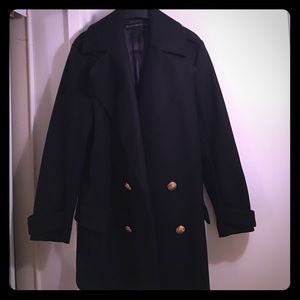 Zara oversize peacoat